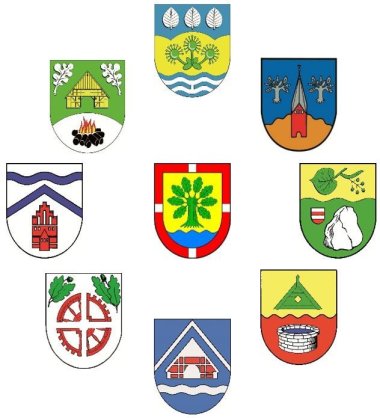 Amt Dänischer Wohld Wappen Verbund